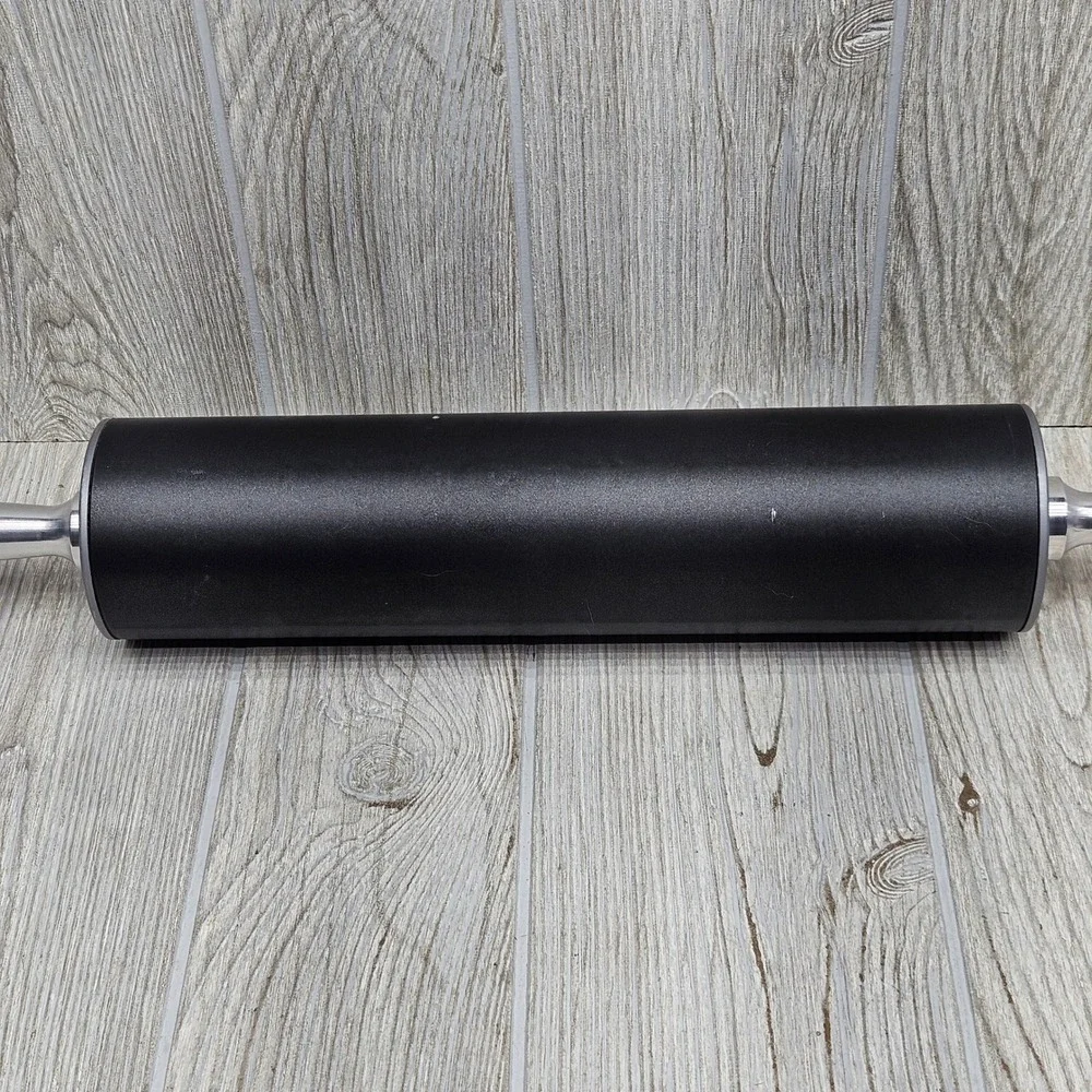 Nordic Ware Non-Stick Heavy Rolling Pin Black Metal Professional Baking Tool